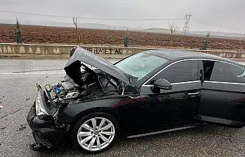 Hurdaya Dönen Araçtan Yara Almadan Kurtuldu!