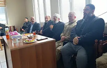 İş insanı Seyithan Solmaz, Baykan'da taziye ziyaretine katıldı