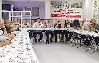 İstanbul'da Şirvanlılar Bir Araya Geldi: İlçenin Sorunları Masaya Yatırıldı