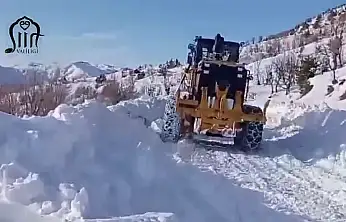 Karla mücadelede yoğun mesai: Siirt'te tüm köy yolları ulaşıma açıldı