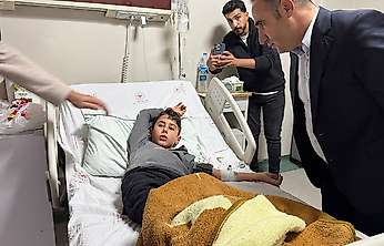 Kayabağlar'daki Zehirlenme Olayının Ardından Başkan Hasan Nas'tan Hastaneye Ziyaret