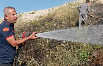 Kurtalan'da bir haftada 7 yangına müdahale edildi