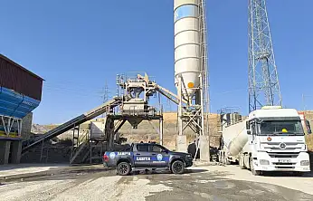 Kurtalan'da Toz Nedeniyle Kapatılan Beton Santrali Yeniden Açıldı