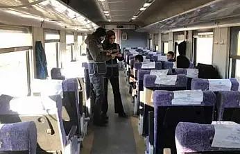 Kurtalan Güney Ekspres treninde güvenlik uygulaması