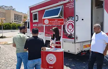 Mobil Sosyal Hizmet Aracı Bu Kez Tillo'daydı