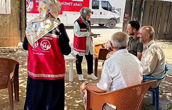 Mobil Sosyal Hizmet Aracı Kurtalan Köylerinde Vatandaşlarla Buluştu