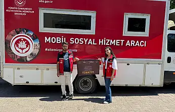 Mobil Sosyal Hizmet Aracı Şirvan'da Vatandaşlarla Buluştu