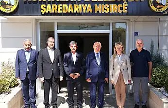 Nihat Özdemir Kızı Ebru Özdemir Kurtalan Belediyesi'ni Ziyaret Etti
