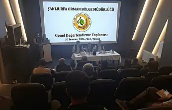 Orman Bölge Müdürlüğü'nün Genel Değerlendirme Toplantısı Siirt'te Yapıldı