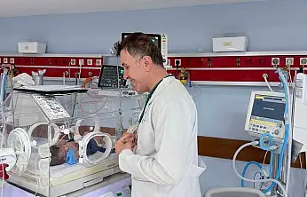 Özel Siirt Hayat Hastanesi'nde Tedavi Gören Yenidoğan Sağlığına Kavuştu