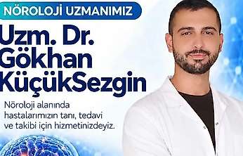 Özel Siirt Hayat Hastanesi'nde Nöroloji Uzmanı Dr. Gökhan KüçükSezgin hasta kabulüne başladı