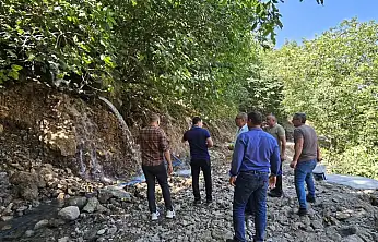 Pervari'de Gölgeli Köyü'nün Sulama Suyu Çalışması Tamamlandı