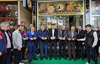 Pervari'de Kadın Kooperatifi Hizmete Açıldı!