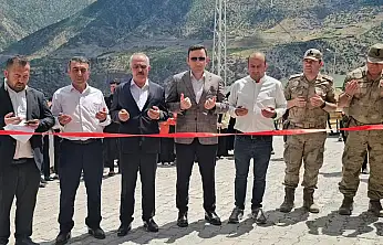 Pervari'nin Beğendik Beldesi'nde Yeni Açılan Tekstil Hizmete Girdi