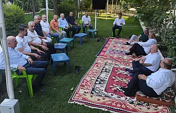 Seyithan Solmaz'dan Atabağı Belediye Başkanı Tayyar Lale'ye Ziyaret
