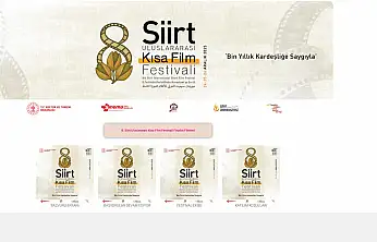 Siirt 8. Uluslararası Kısa Film Festivali'nin Kapanışına Katılacak Sanatçılar Belli Oldu