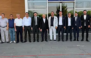 Siirt AK Parti İl Başkanı Abdülhakim Gider, Batman Havalimanı'nda Karşılandı, Ardından Kurtalan'a Geçti