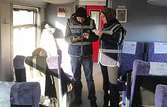 Siirt–Ankara Seferini Yapan Güney Ekspres'te Güvenlik Uygulaması