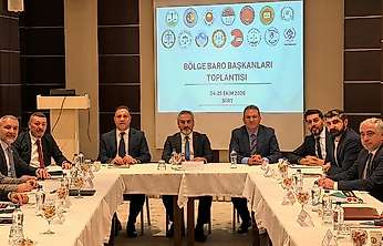 Siirt Barosu Ev Sahipliğinde Yeni Dönemin İlk Bölge Baroları Toplantısı Yapıldı