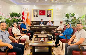 Siirt Barosu'ndan AK Parti İl Başkanı Abdulhakim Gider'e Hayırlı Olsun Ziyareti