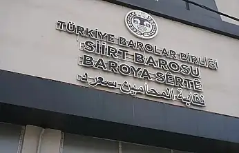 Siirt Barosu'ndan Barış Sürecine Destek: Tarihi Bir Fırsat Olarak Görüyoruz