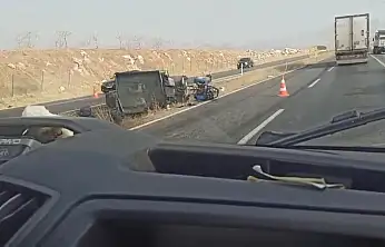 Siirt-Batman Yolunda Patpat Kazası: Sürücü Yaralandı