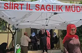 Siirt Baykan'da Ücretsiz Kanser Taramaları Sürüyor