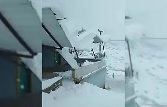 Siirt Cami Çatısı Kara Dayanamadı