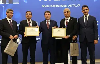 Siirt Cumhuriyet Başsavcısı Yasin Coşkun'a Adalet Başarı Belgesi