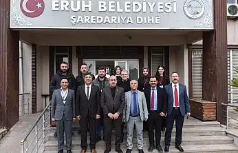 Siirt Eruh Belediyesi'nde Sağlık Hizmetleri Değerlendirme Toplantısı