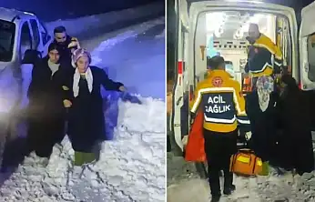 Siirt Eruh'ta Doğum Sancıları Başlayan Kadın İçin Ekipler Seferber Oldu