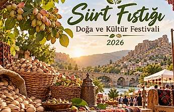 Siirt Fıstığı Doğa Ve Kültür Festivali 3 Ekim'de Başlıyor