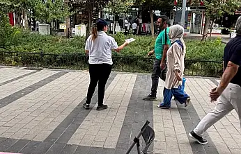 Siirt Güres Caddesi'nde Organ Bağışı İçin Farkındalık Standı Kuruldu