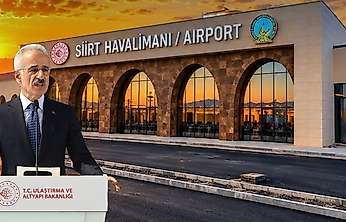 Siirt Havalimanı'nda kapasite artırıldı yıllık yolcu sayısı 250 bine yükseldi