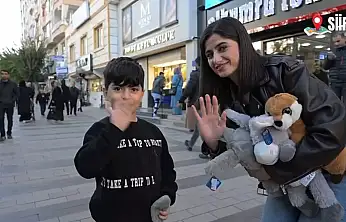 Siirt İl Emniyet Müdürlüğü'nden Çocukların Temiz Kalpli Dünyasını Yansıtan Sosyal Deney