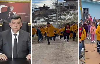 Siirt İl Emniyet Müdürü Necmettin Öztürk, Şirvan Taşlı köyünde öğrencilerin yüzünü güldürdü