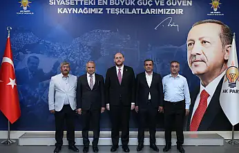 Siirt İl Genel Meclisi Başkanı Çarlık'tan AK Parti Teşkilat Başkanına Ziyaret
