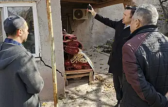 Siirt'in Pervari ilçesinde toprak kayması sonrası hareket eden köyde inceleme yapıldı!