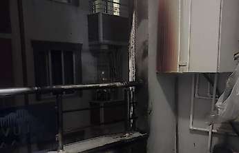 Siirt Kurtalan'da Apartman Dairesinde Çıkan Yangın Söndürüldü
