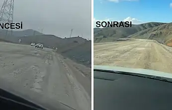 Siirt–Pervari yolundaki çukurlar haberimizin ardından kapatıldı