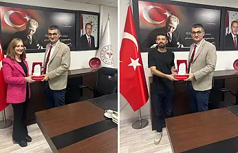 Siirt Sağlıklı Hayat Merkezi Diyetisyenlerine Plaketli Teşekkür