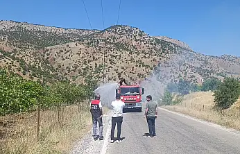 Siirt Şirvan'da Çıkan Yangın Kısa Sürede Kontrol Altına Alındı