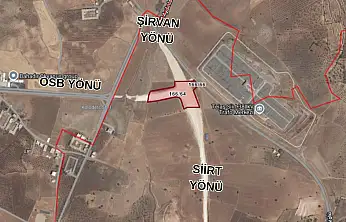 Siirt-Şirvan Yolu ve OSB Bağlantı Noktasında 2 Parsel İçin Kamulaştırma Davası