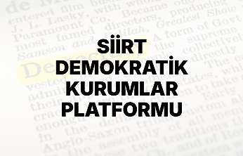 Siirt'te 1 Eylül Dünya Barış Gününde Basın Açıklaması Yapılacak
