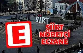 Siirt'te 12 Kasım 2025 Çarşamba Günü Nöbetçi Eczaneler - Siirt Nöbetçi Eczaneler