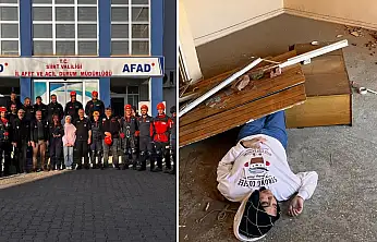 Siirt'te 14 kurumun katıldığı en kapsamlı afet tatbikatı yapıldı