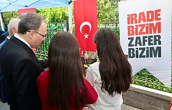 Siirt'te 15 Temmuz'un 10. Yılında Demokrasi ve Millî Birlik Çadırı Ziyarete Açıldı