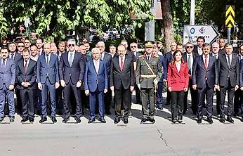 Siirt'te 30 Ağustos Zafer Bayramı'nın 104. Yıl Dönümü Kutlandı