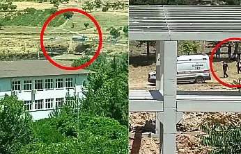 Siirt'te Anız Yangınına Müdahale Eden İtfaiye Eri Dumandan Etkilendi