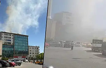 Siirt'te Baca Temizliği Sırasında Yangın Paniği
